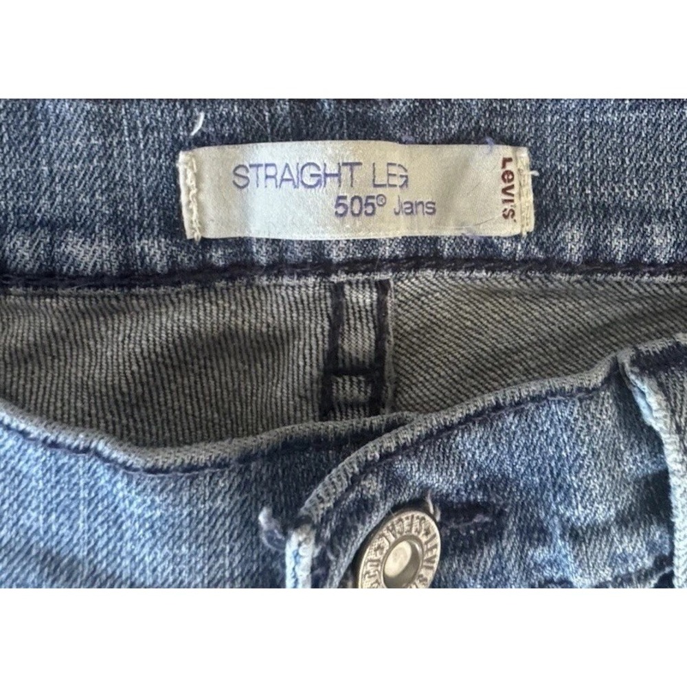 Levi's 505 Straight Leg Women's Jeans Size 10M Blue Denim Mom Jeans Mommi - Picture 2 of 8